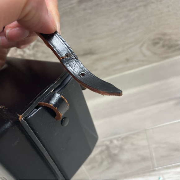 Vintage Kodak Germany Camera Case Black Leather #87189 - Picture 4 of 11